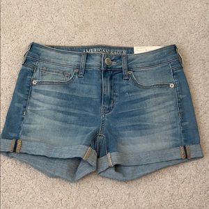 american eagle jean shorts